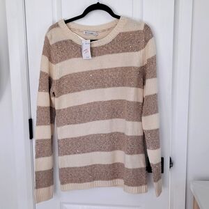 Ricki's Glitter Striped Sweater